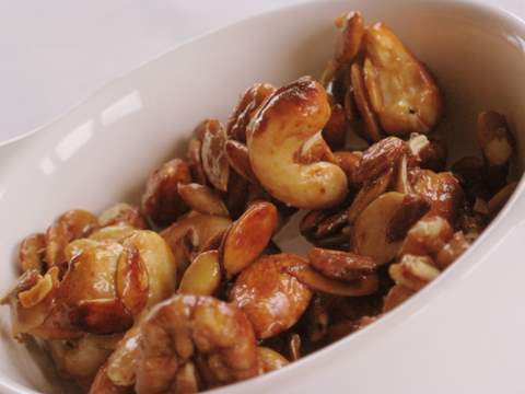 Pan-Roasted Honey Nuts